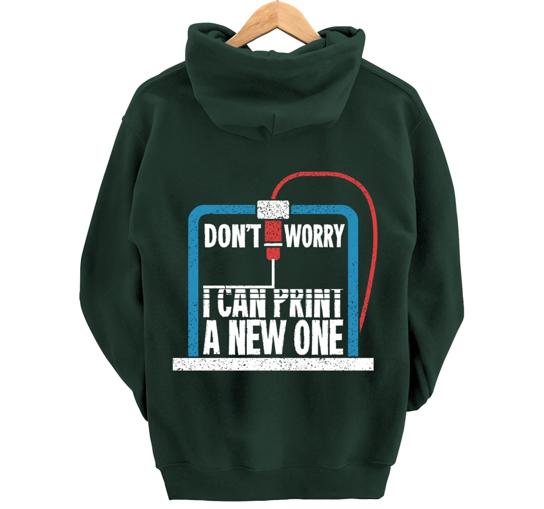 3D Printer Engineering Gift For A Print Engineer Pullover Hoodie