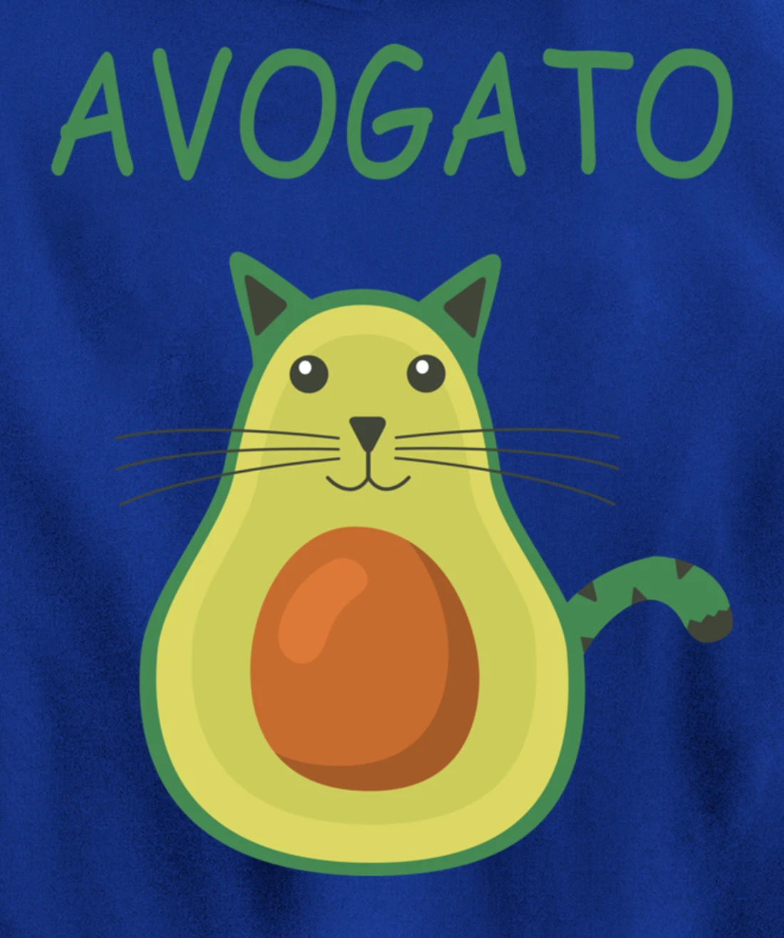 Vegan Avocado Cat I Siam Cat Meme I Carnival - Avogato Cat Pullover Hoodie