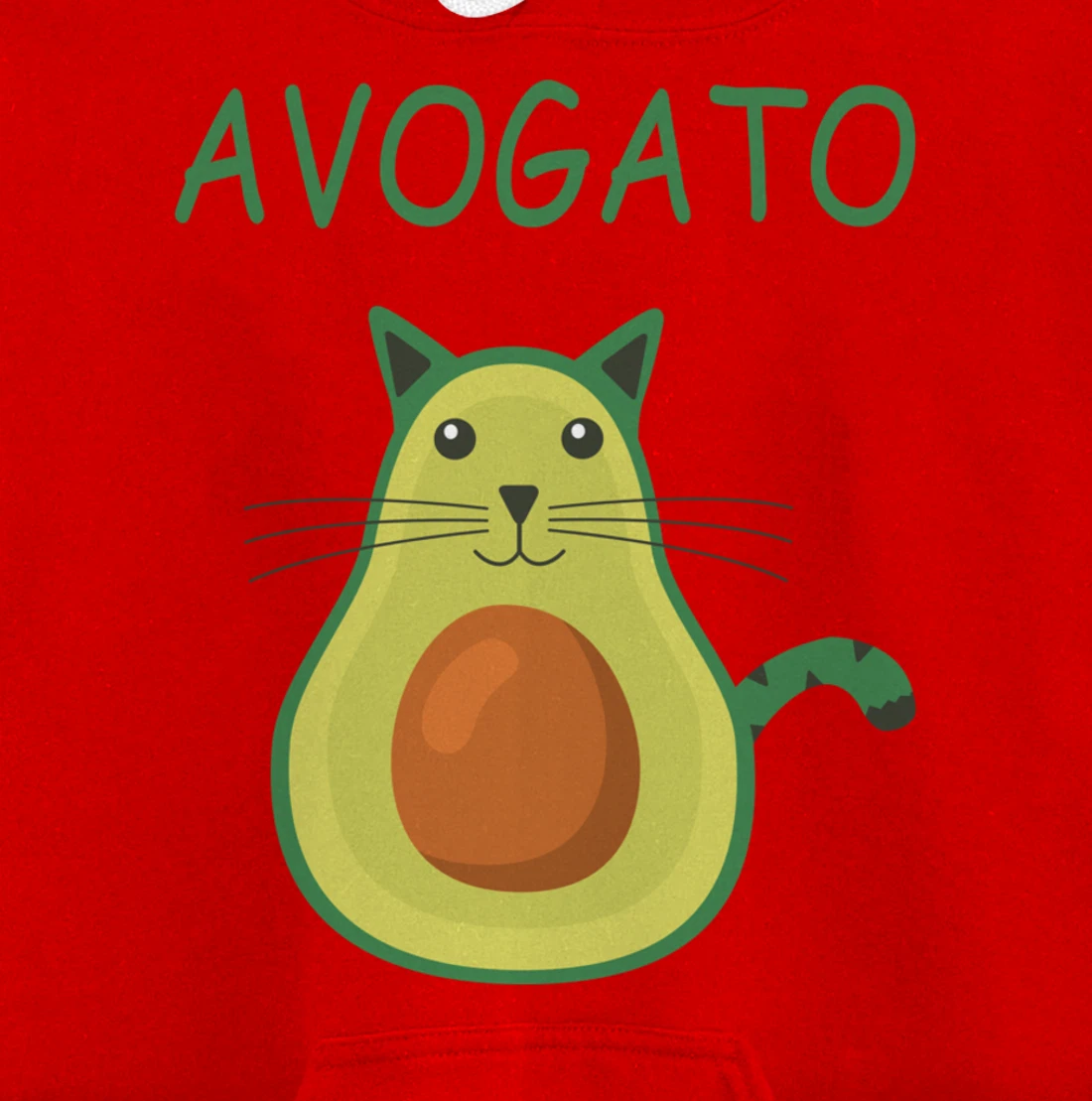 Vegan Avocado Cat I Siam Cat Meme I Carnival - Avogato Cat Pullover Hoodie