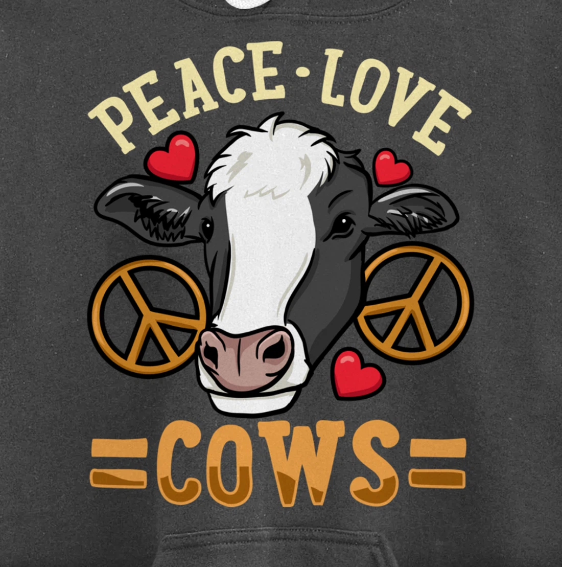 Cow Just a Girl Who Loves Cows Pullover Hoodie