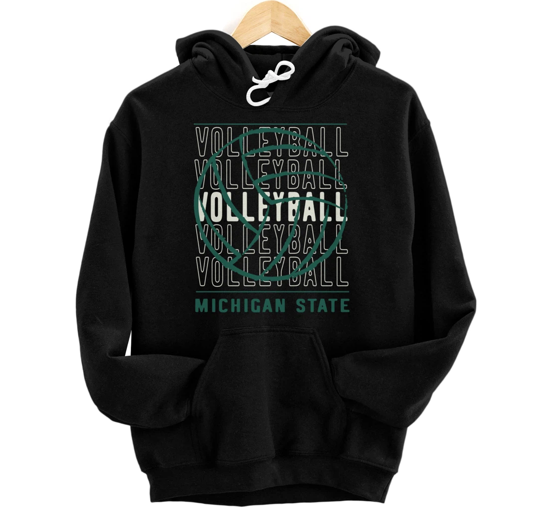 Volleyball Michigan State Pullover Hoodie