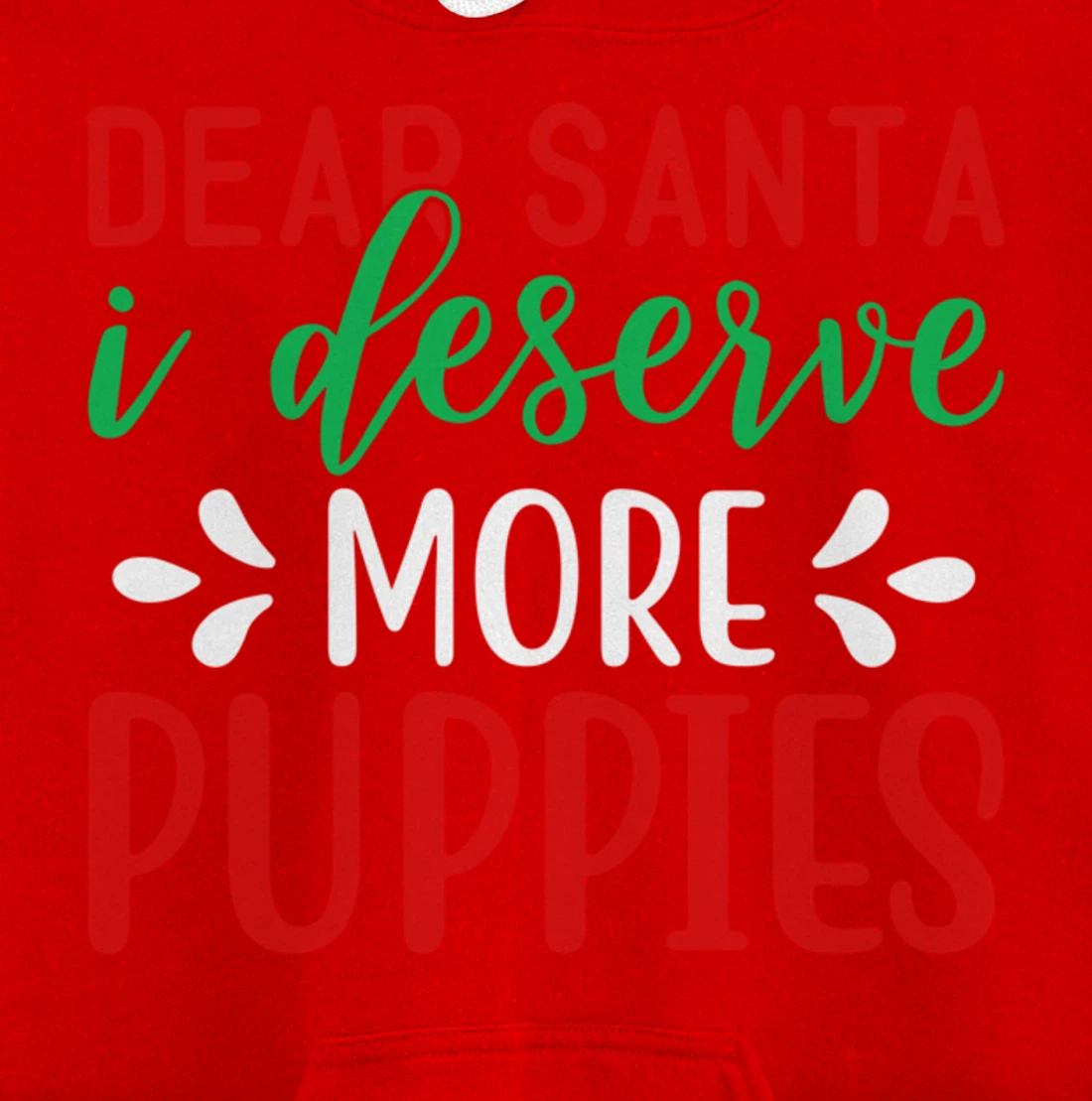 Lucky Dog Animal Rescue - I Deserve More Puppies Pullover Hoodie