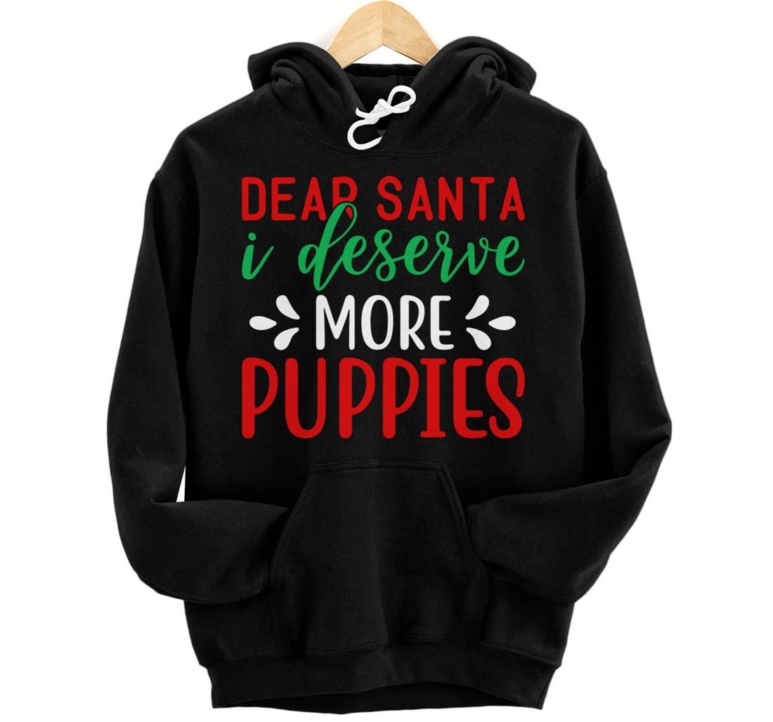 Lucky Dog Animal Rescue - I Deserve More Puppies Pullover Hoodie