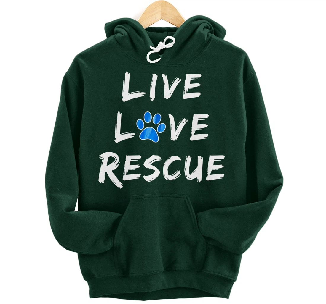Lucky Dog Animal Rescue - Live Love Rescue Pullover Hoodie