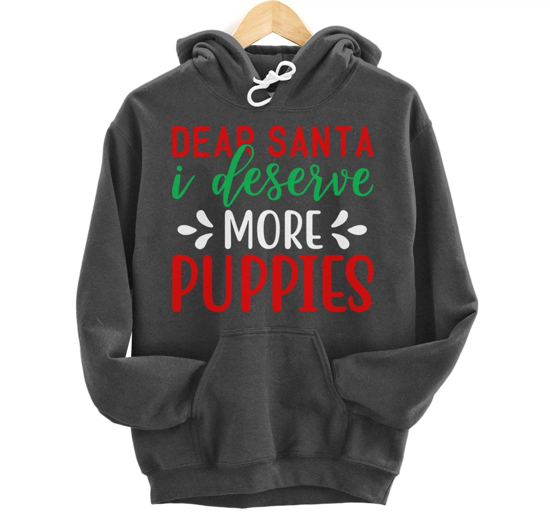 Lucky Dog Animal Rescue - I Deserve More Puppies Pullover Hoodie