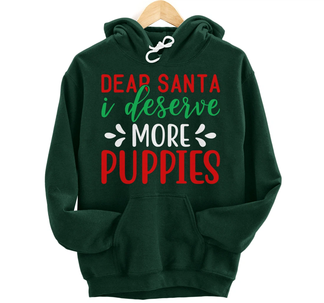 Lucky Dog Animal Rescue - I Deserve More Puppies Pullover Hoodie