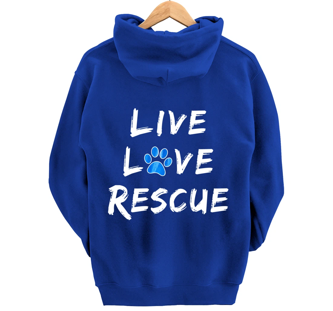 Lucky Dog Animal Rescue - Live Love Rescue Pullover Hoodie