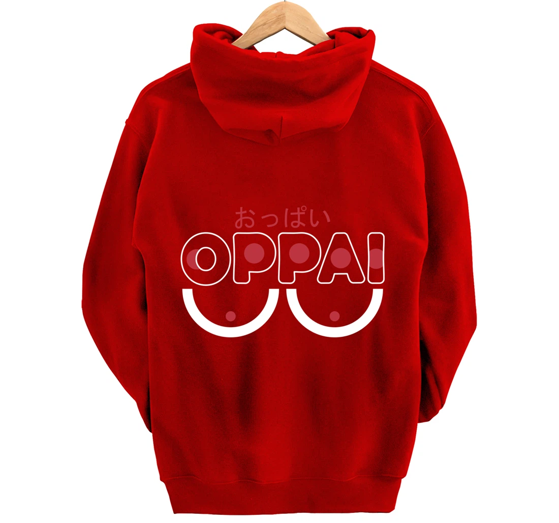 Oppai | Anime Fan Funny Manga Pullover Hoodie