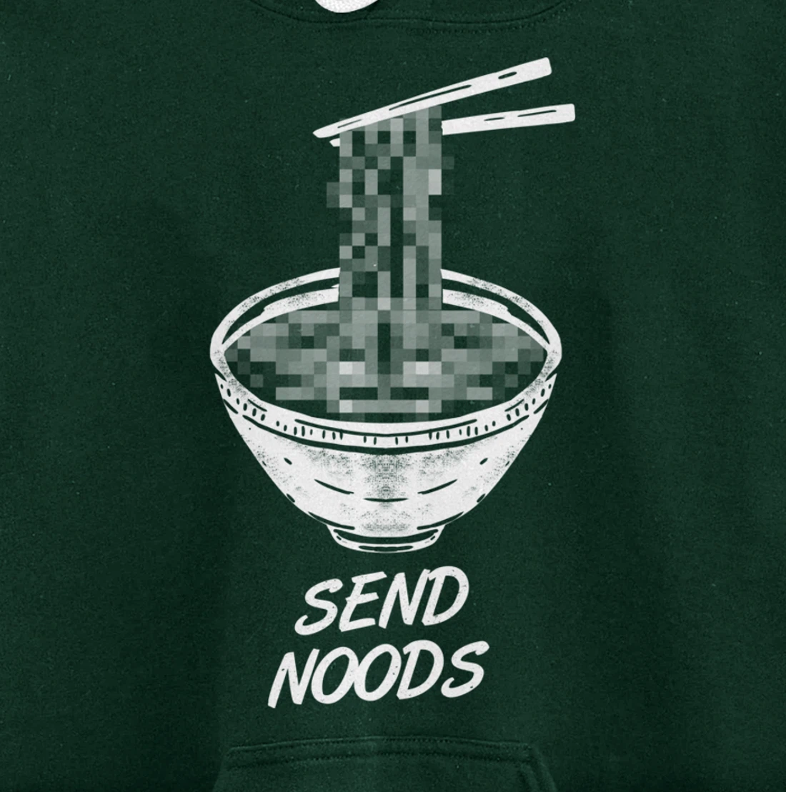 Ramen - Send Noods Funny - Restaurant Pullover Hoodie