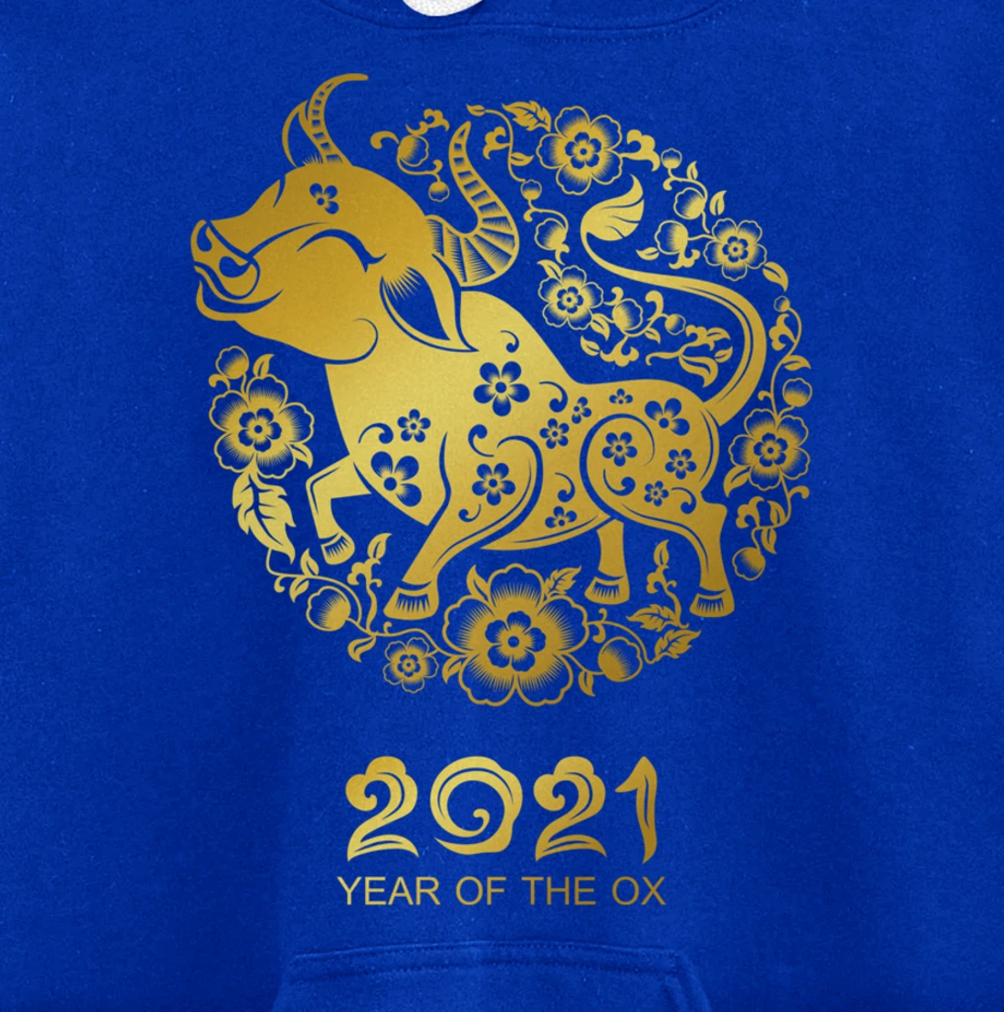 Happy Chinese New Year 2021 - Year Of The Ox Pullover Hoodie