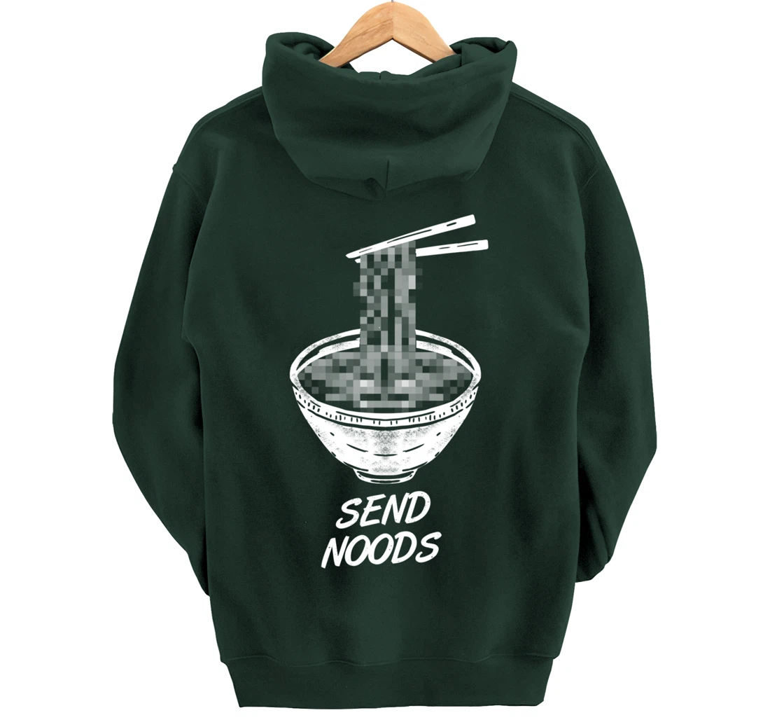Ramen - Send Noods Funny - Restaurant Pullover Hoodie