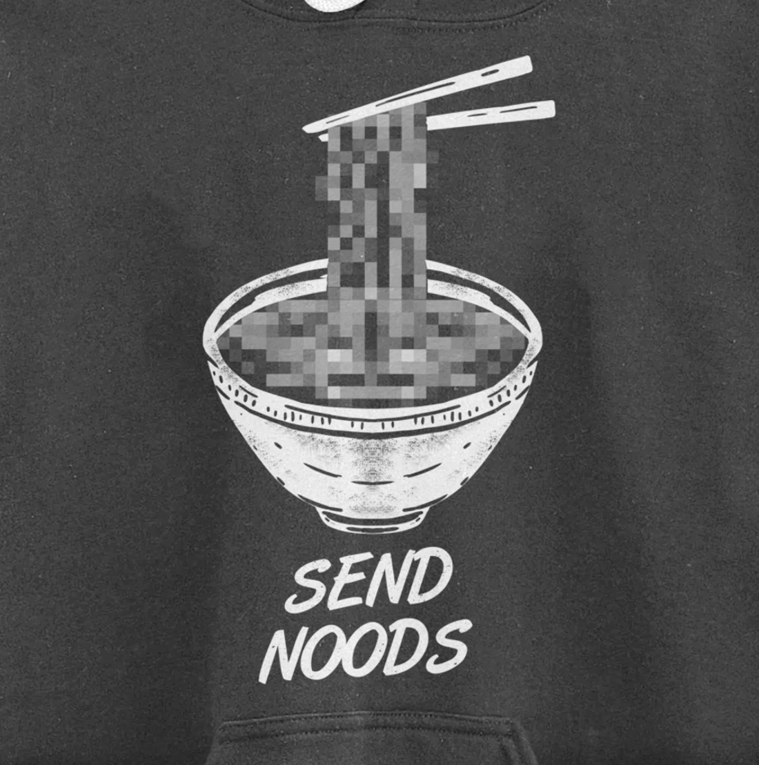 Ramen - Send Noods Funny - Restaurant Pullover Hoodie