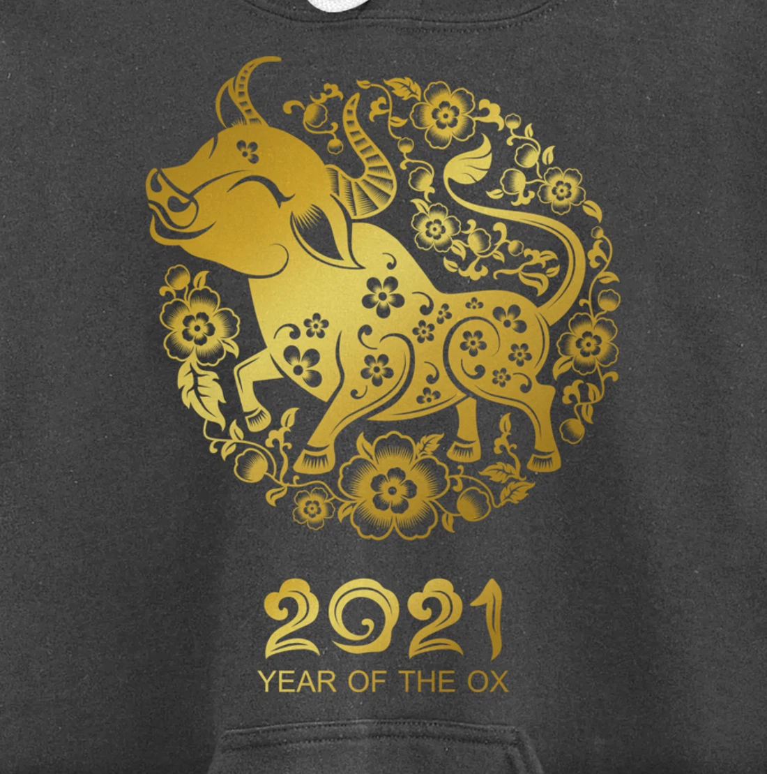 Happy Chinese New Year 2021 - Year Of The Ox Pullover Hoodie