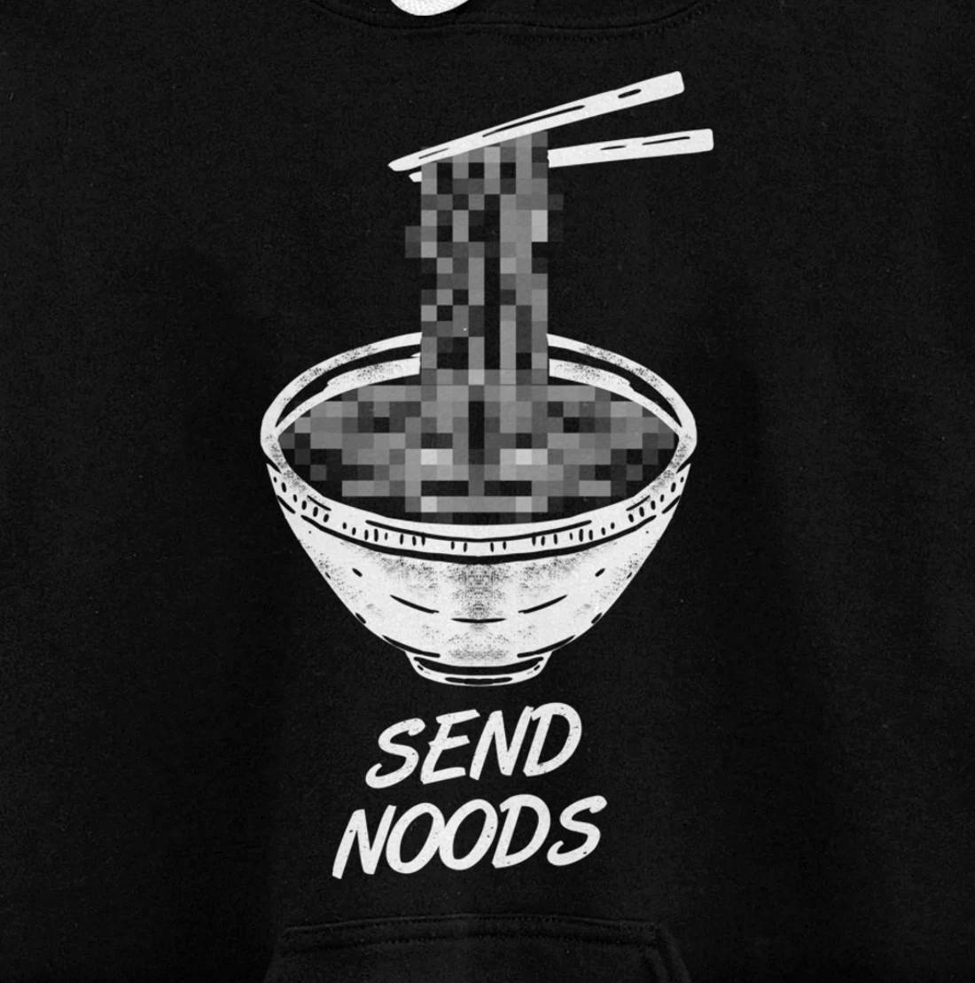 Ramen - Send Noods Funny - Restaurant Pullover Hoodie