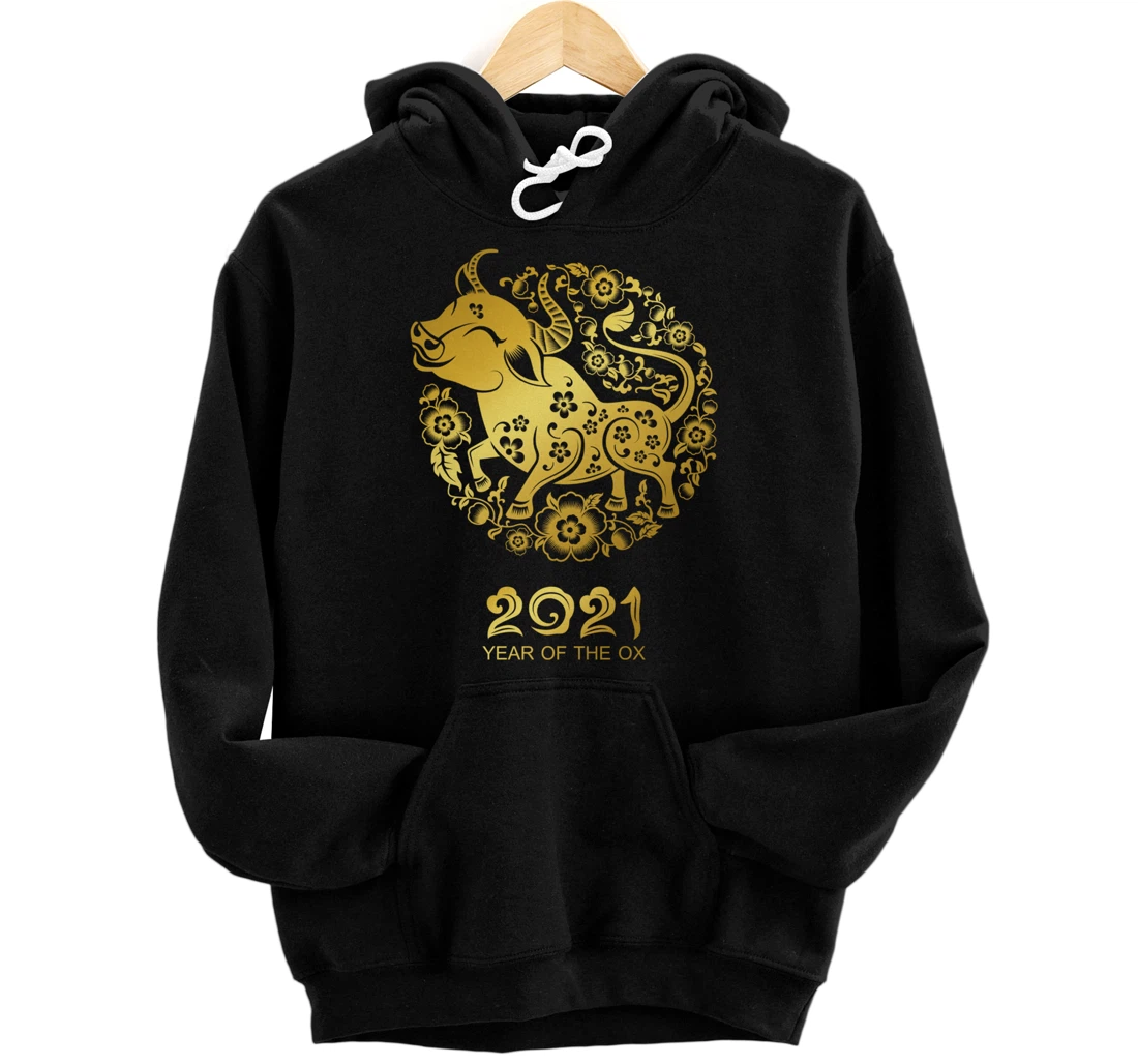 Happy Chinese New Year 2021 - Year Of The Ox Pullover Hoodie