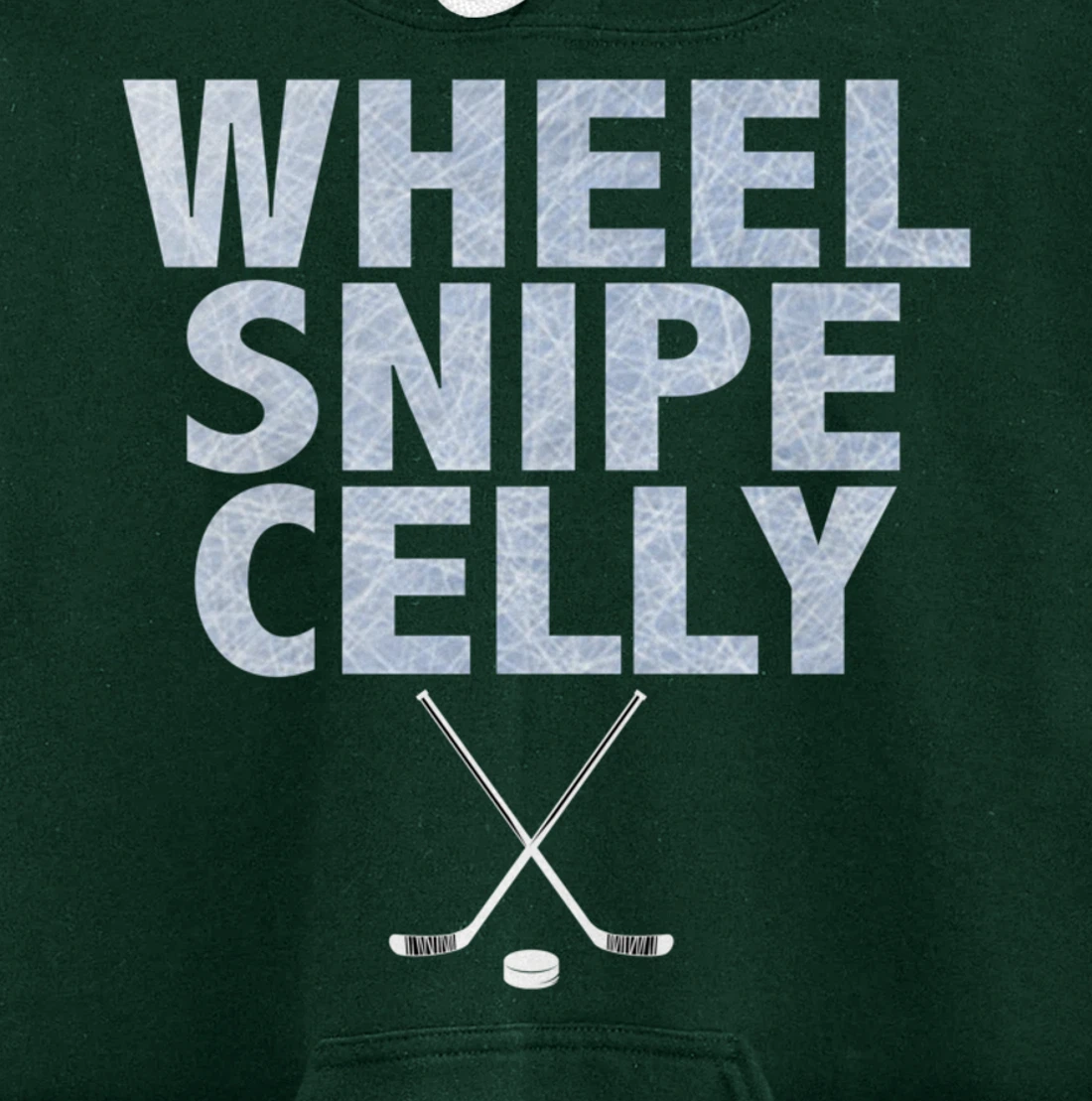 Wheel Snipe Celly Boys Hockey Pullover Hoodie