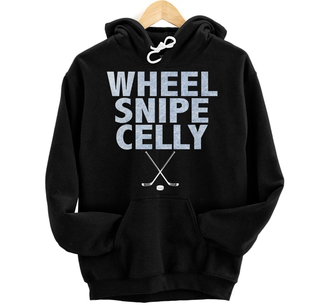 Wheel Snipe Celly Boys Hockey Pullover Hoodie