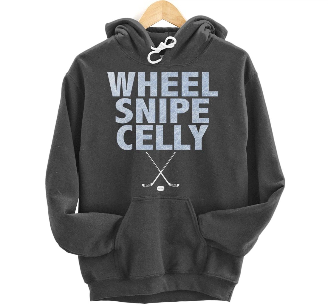Wheel Snipe Celly Boys Hockey Pullover Hoodie