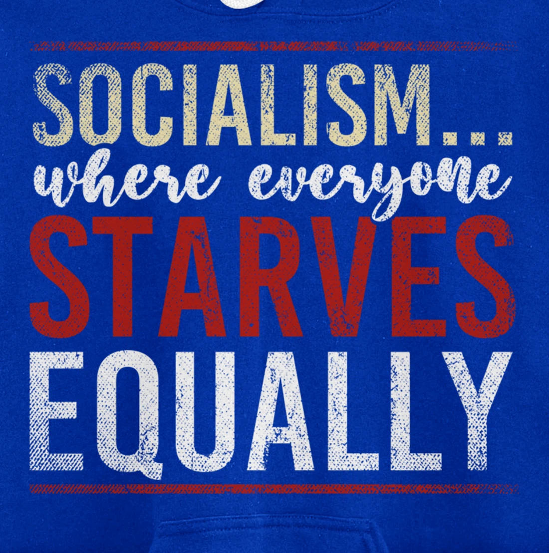 Anti Communism Capitalist Gift Liberty Lover Anti Socialism Pullover Hoodie