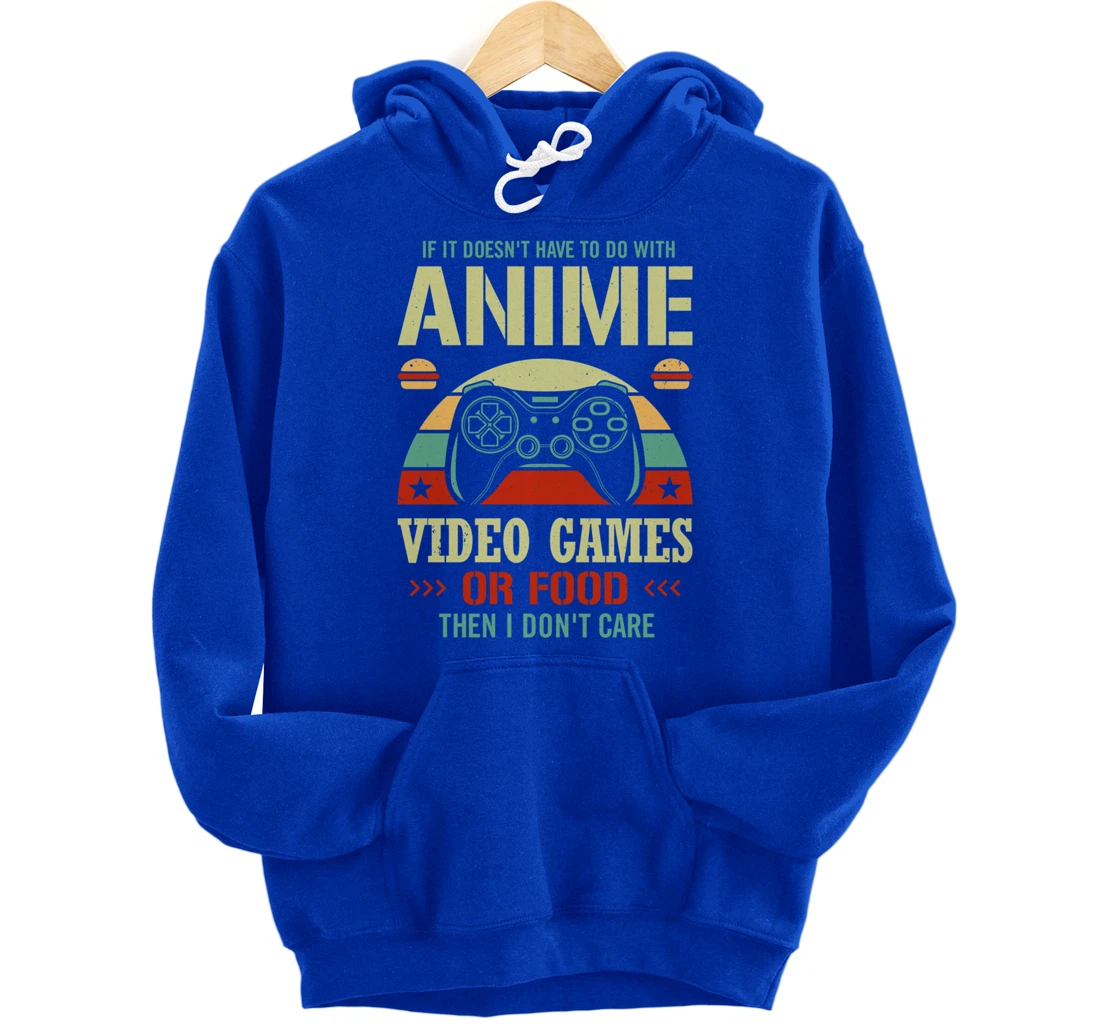 Kawaii Gamer Food Video Games Anime Comic PC Console Gaming Pullover Hoodie