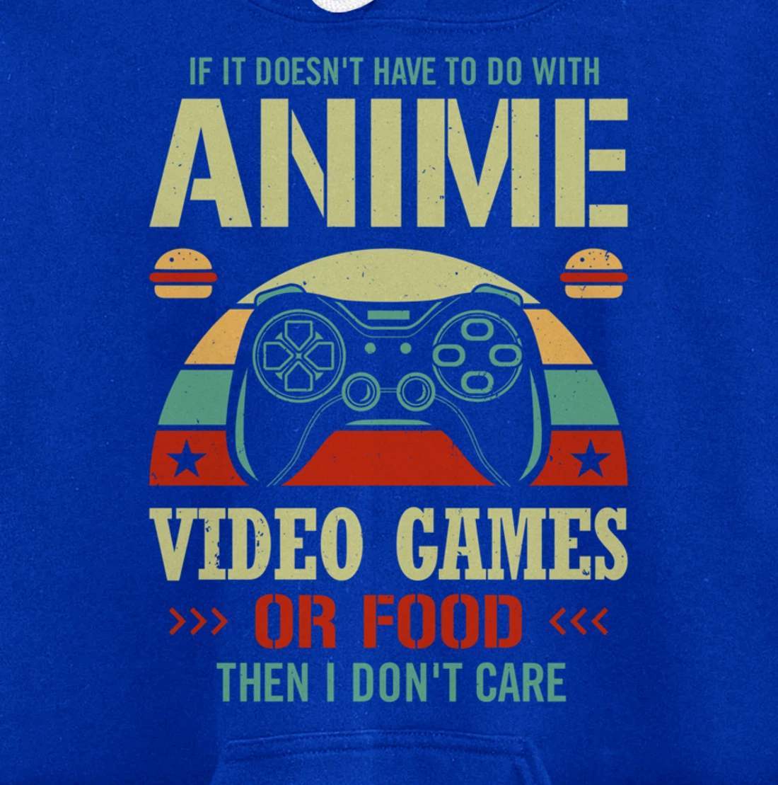 Kawaii Gamer Food Video Games Anime Comic PC Console Gaming Pullover Hoodie