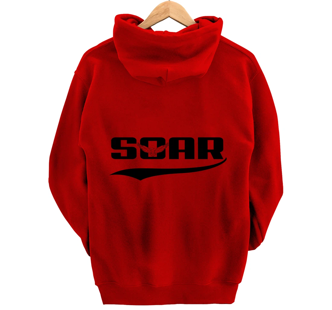 Soar Like An Eagle Pullover Hoodie