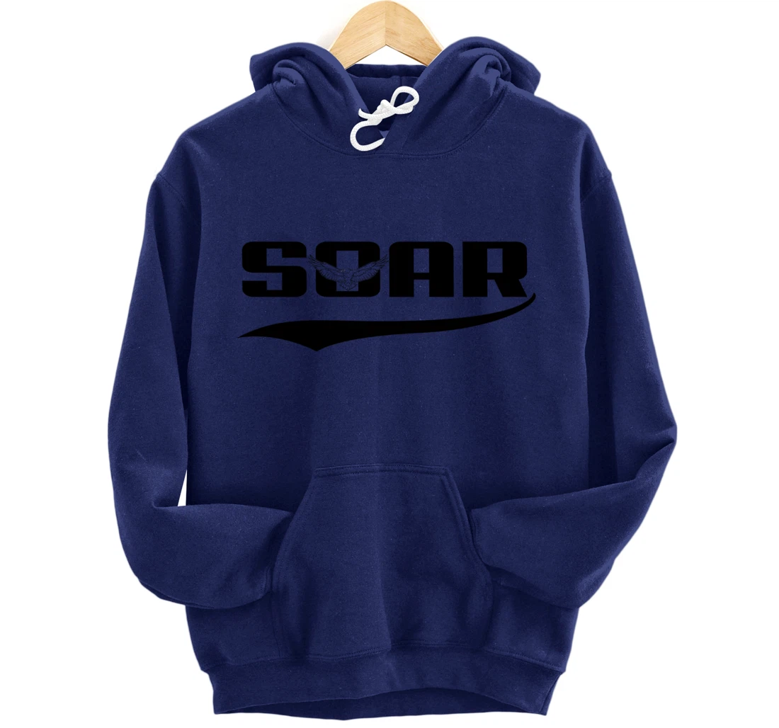 Soar Like An Eagle Pullover Hoodie