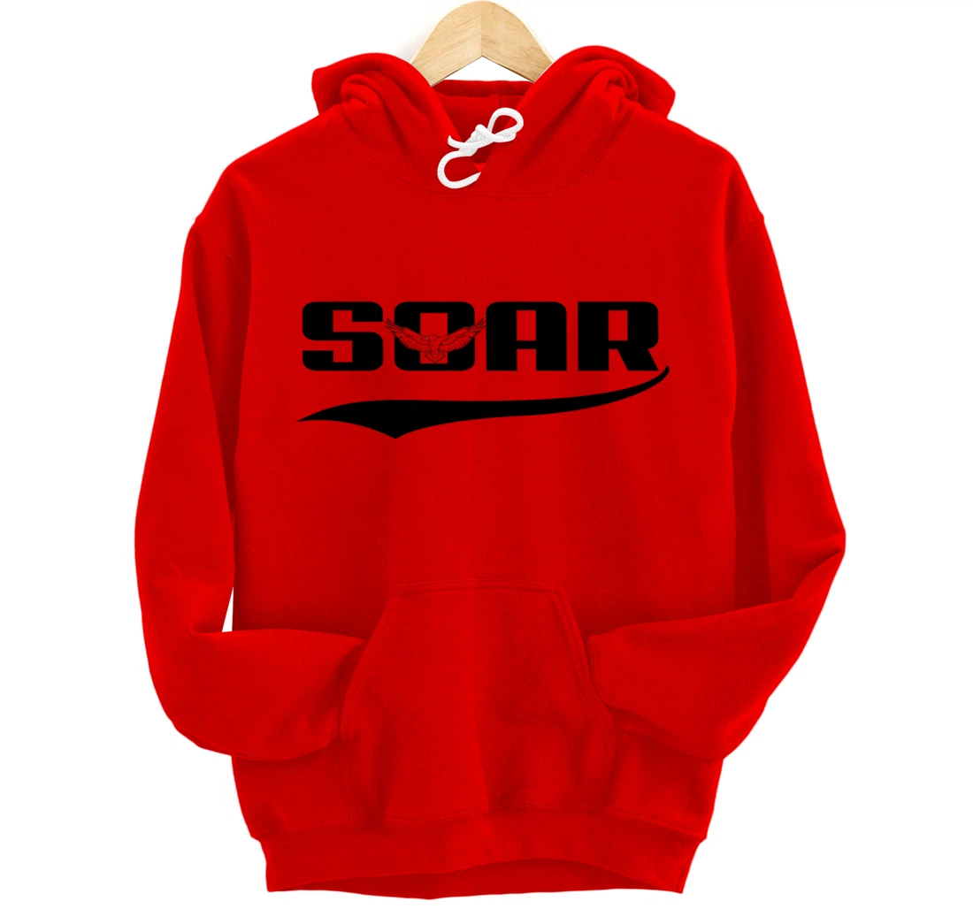 Soar Like An Eagle Pullover Hoodie