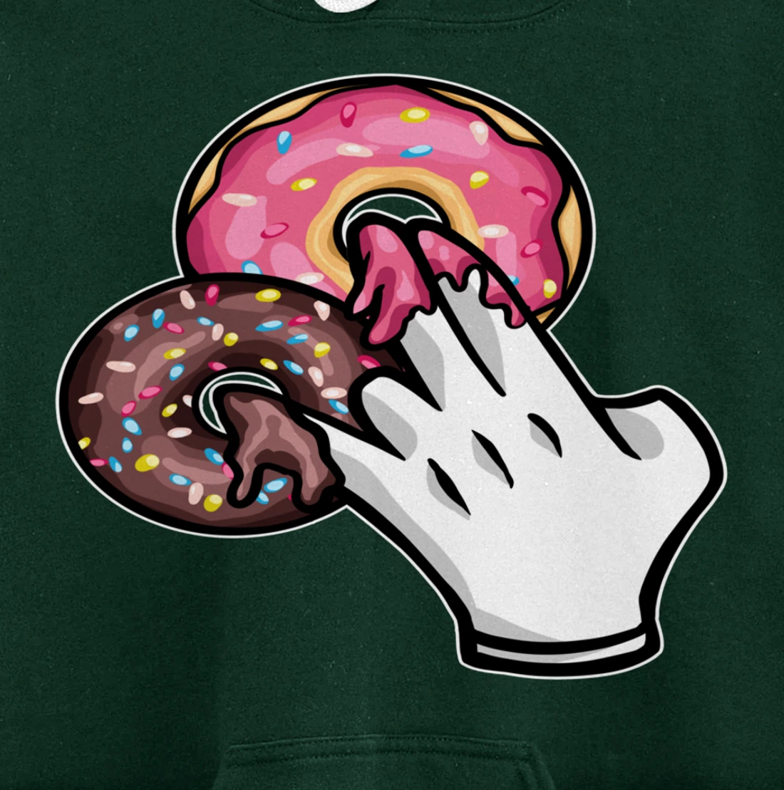 Funny Dirty Adults Sex Gift I 2 In The Pink 1 In the Stink Pullover Hoodie