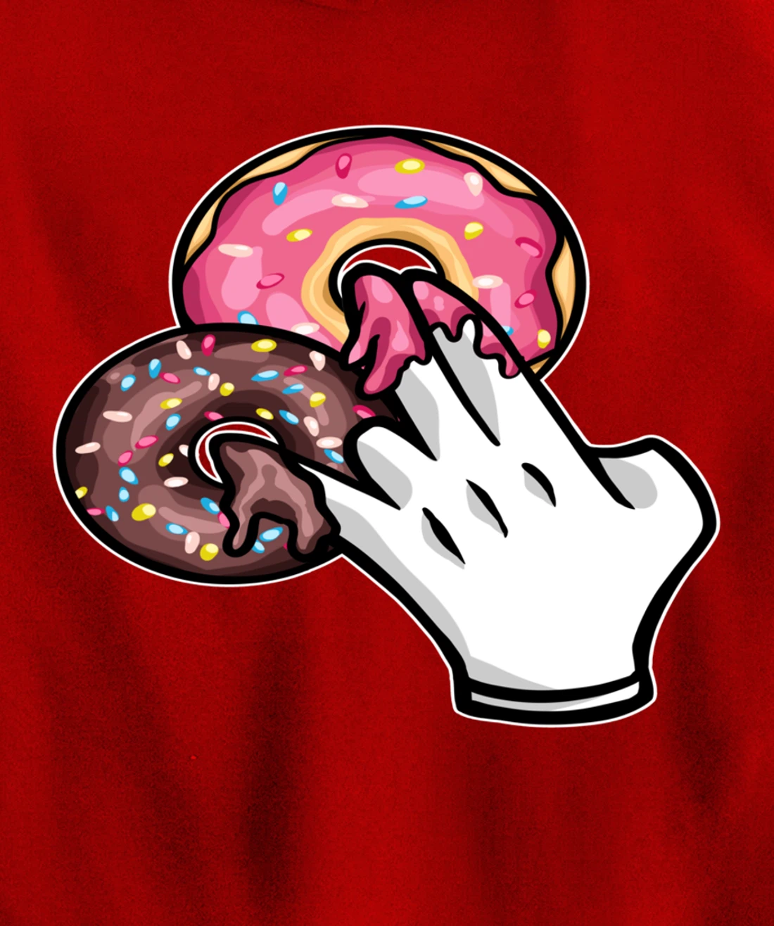 Funny Dirty Adults Sex Gift I 2 In The Pink 1 In the Stink Pullover Hoodie