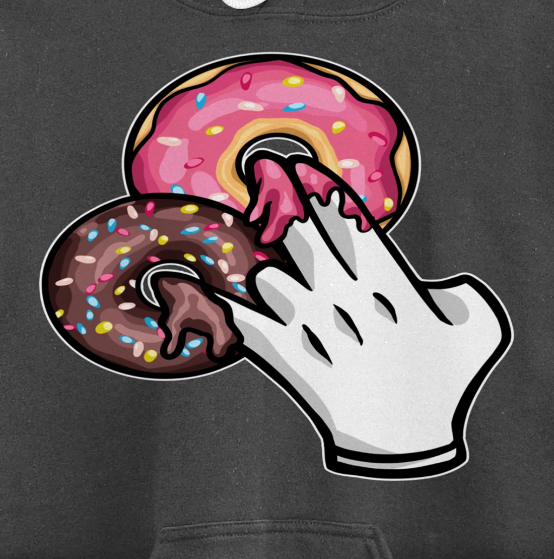 Funny Dirty Adults Sex Gift I 2 In The Pink 1 In the Stink Pullover Hoodie