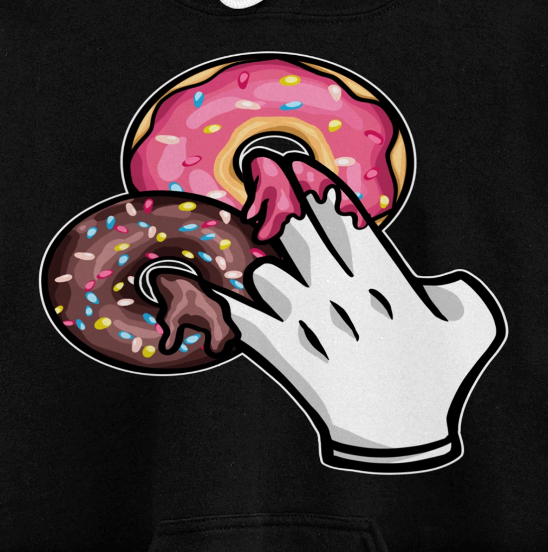 Funny Dirty Adults Sex Gift I 2 In The Pink 1 In the Stink Pullover Hoodie