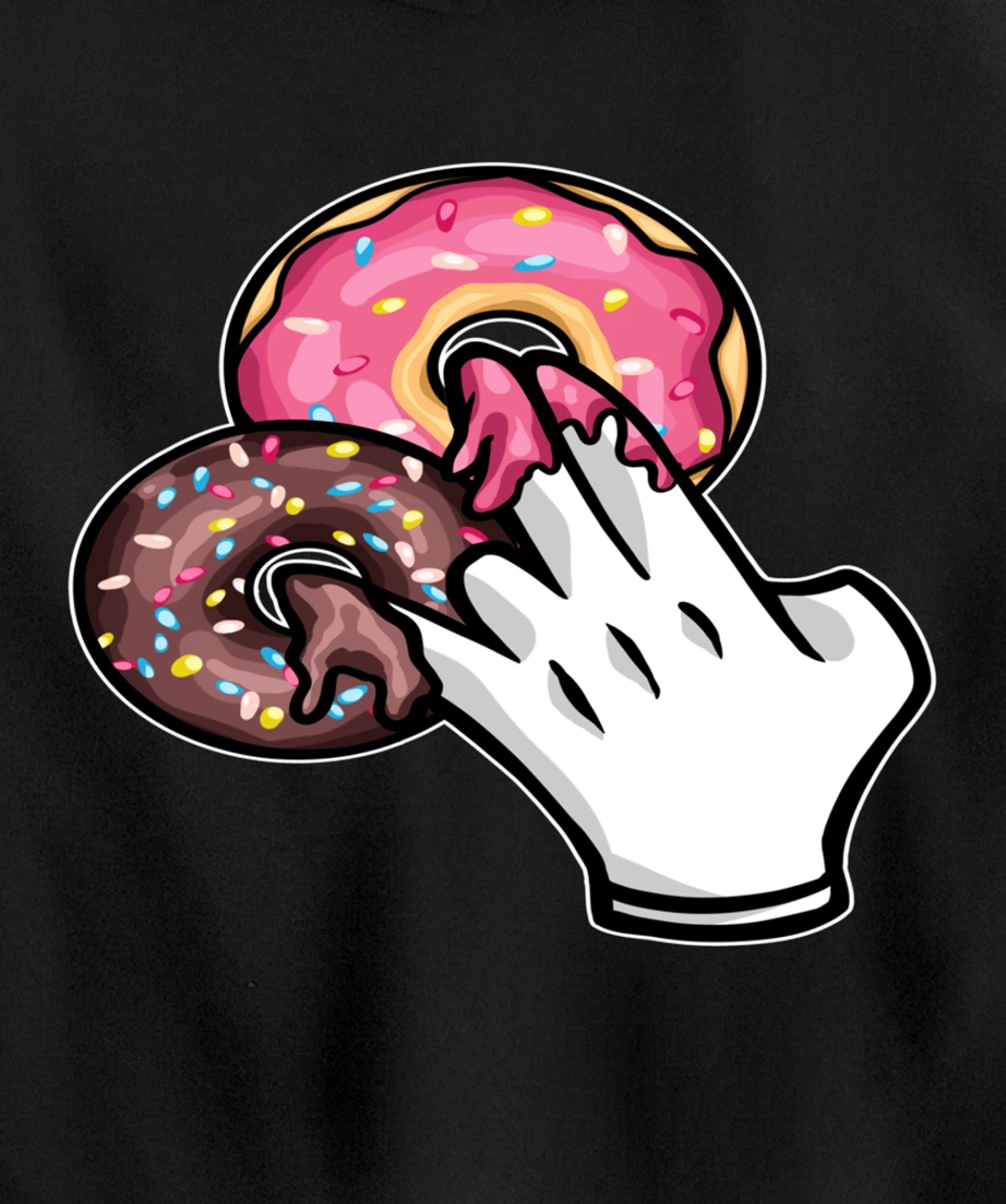 Funny Dirty Adults Sex Gift I 2 In The Pink 1 In the Stink Pullover Hoodie