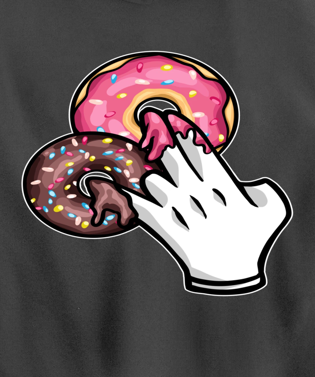 Funny Dirty Adults Sex Gift I 2 In The Pink 1 In the Stink Pullover Hoodie