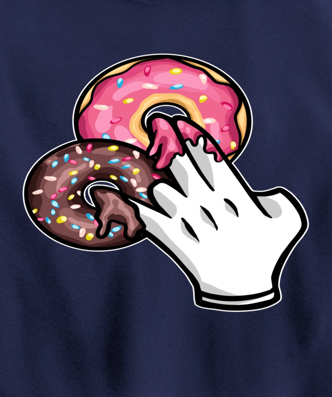 Funny Dirty Adults Sex Gift I 2 In The Pink 1 In the Stink Pullover Hoodie