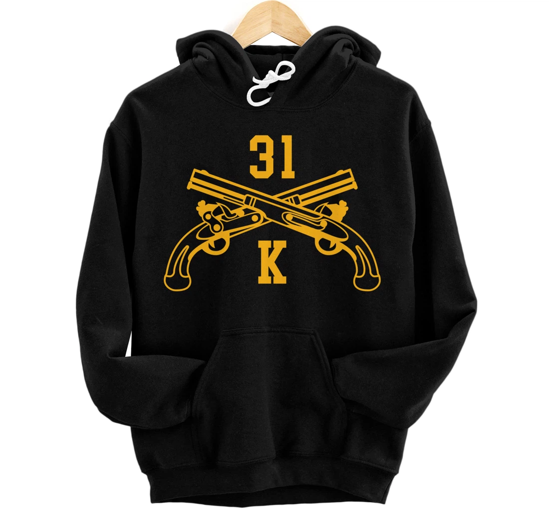 31K Working Dog Handler | Crossed Pistols Pullover Hoodie