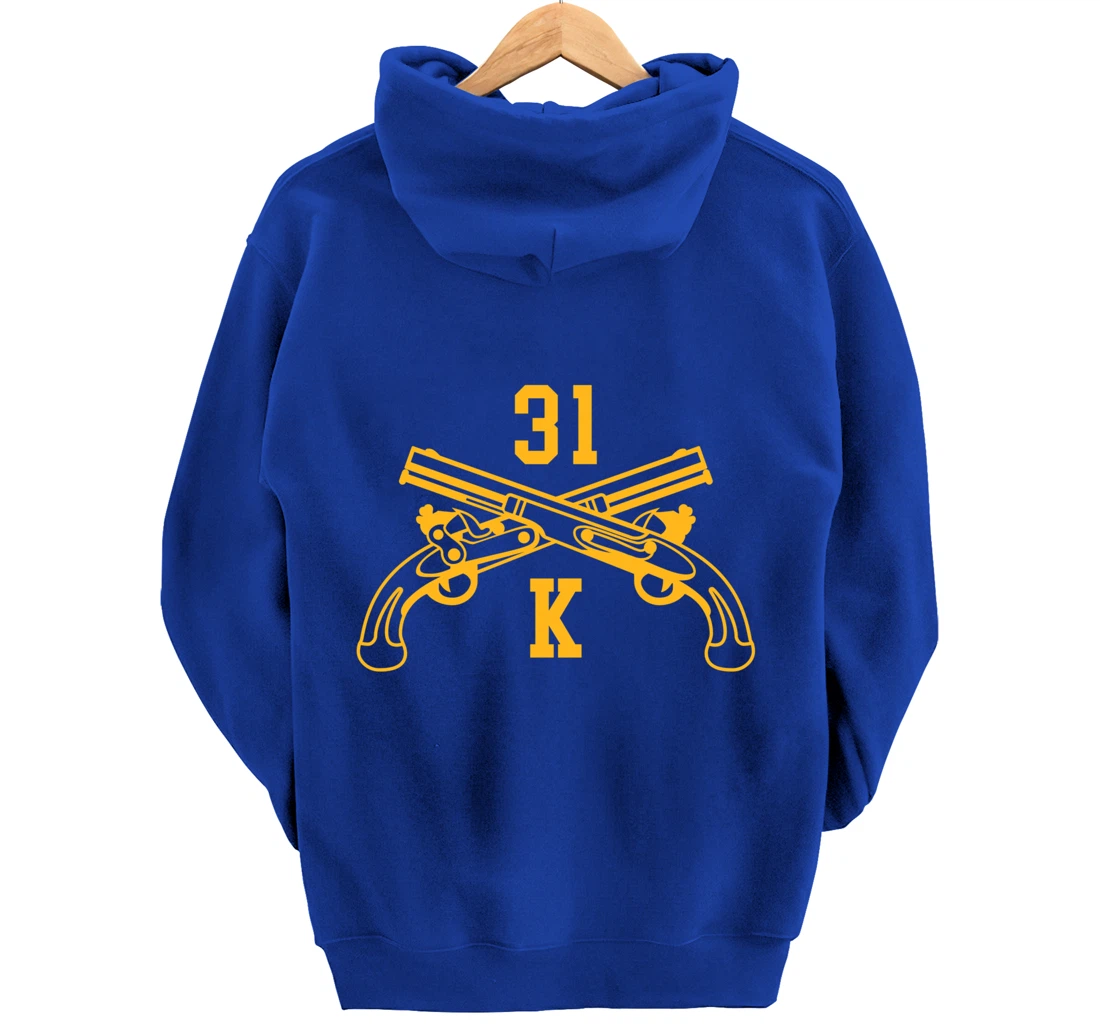 31K Working Dog Handler | Crossed Pistols Pullover Hoodie
