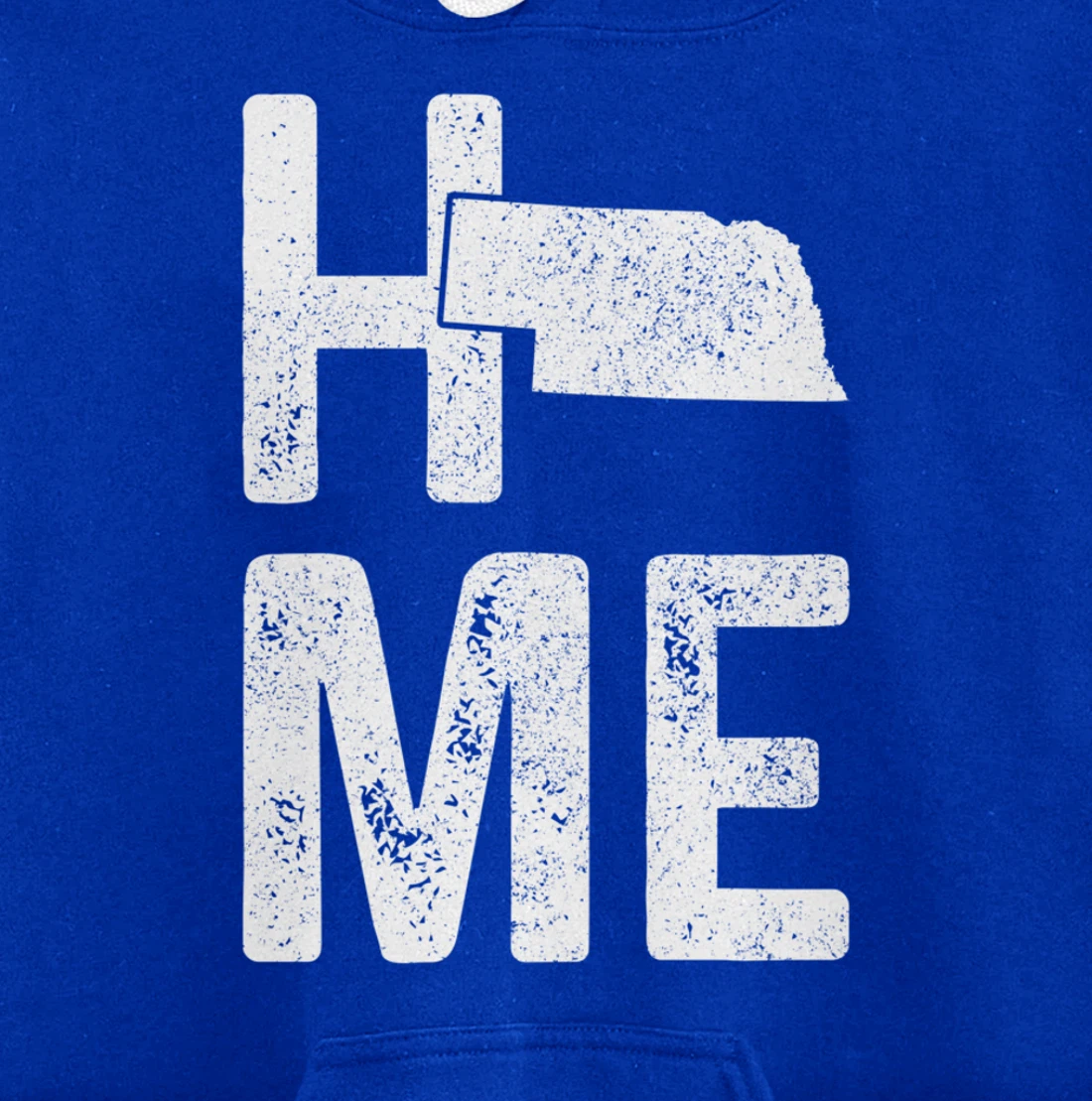 Nebraska Home Vintage State Map Pride Gift Pullover Hoodie