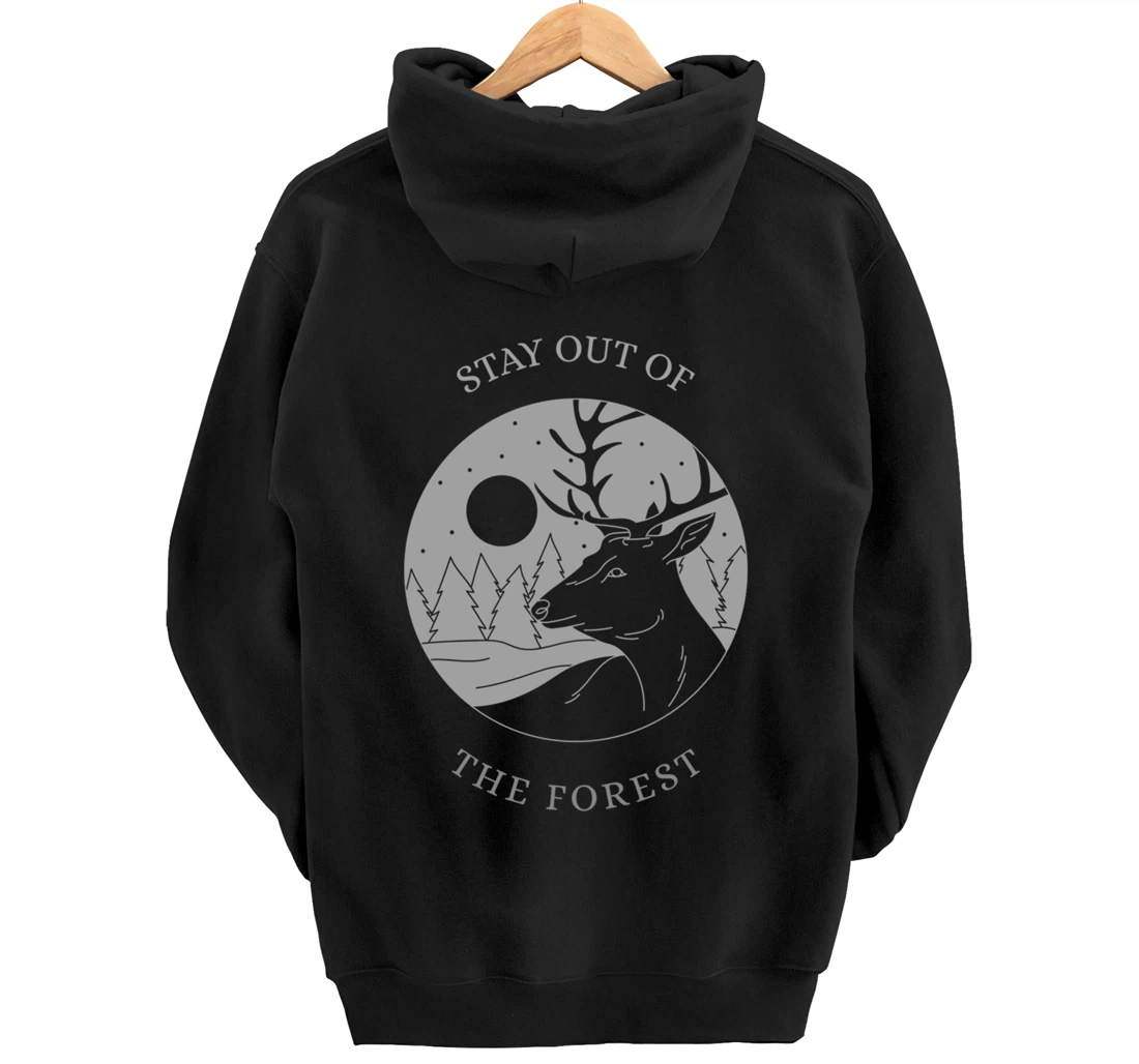 Stay Out Of The Forest SSDGM True Crime Women Pullover Hoodie