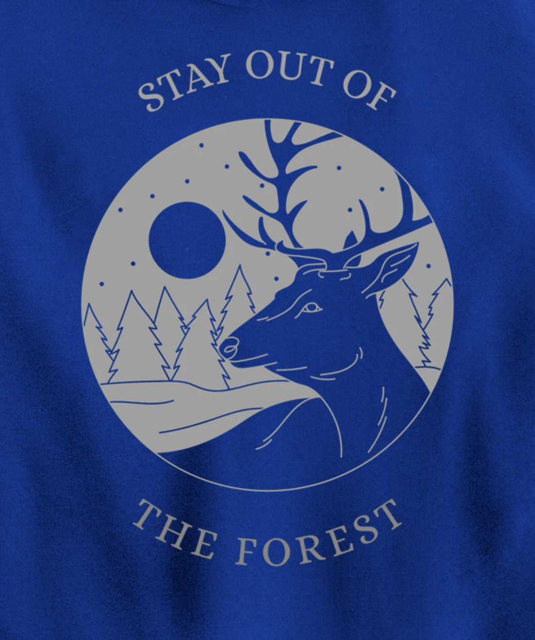 Stay Out Of The Forest SSDGM True Crime Women Pullover Hoodie