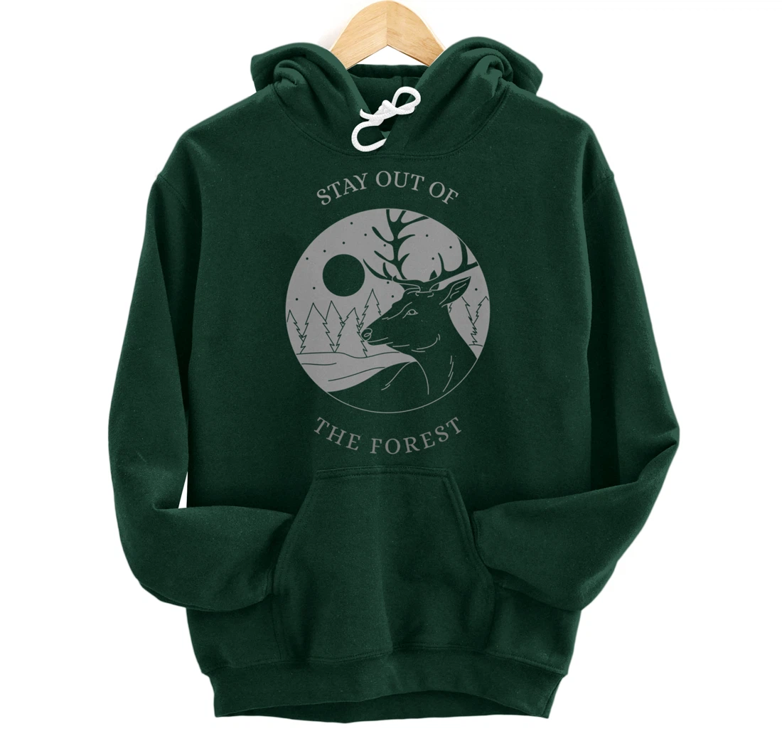 Stay Out Of The Forest SSDGM True Crime Women Pullover Hoodie