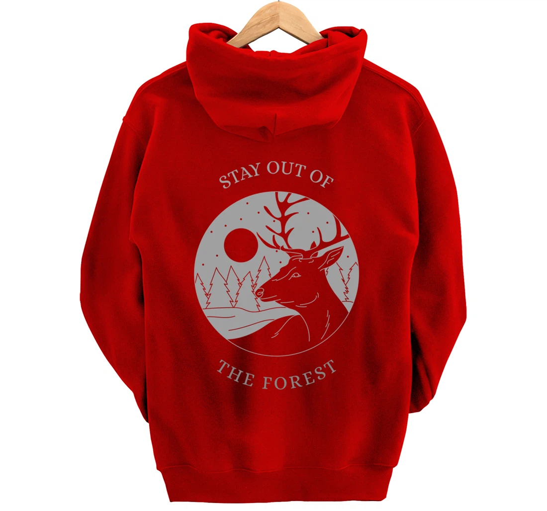 Stay Out Of The Forest SSDGM True Crime Women Pullover Hoodie