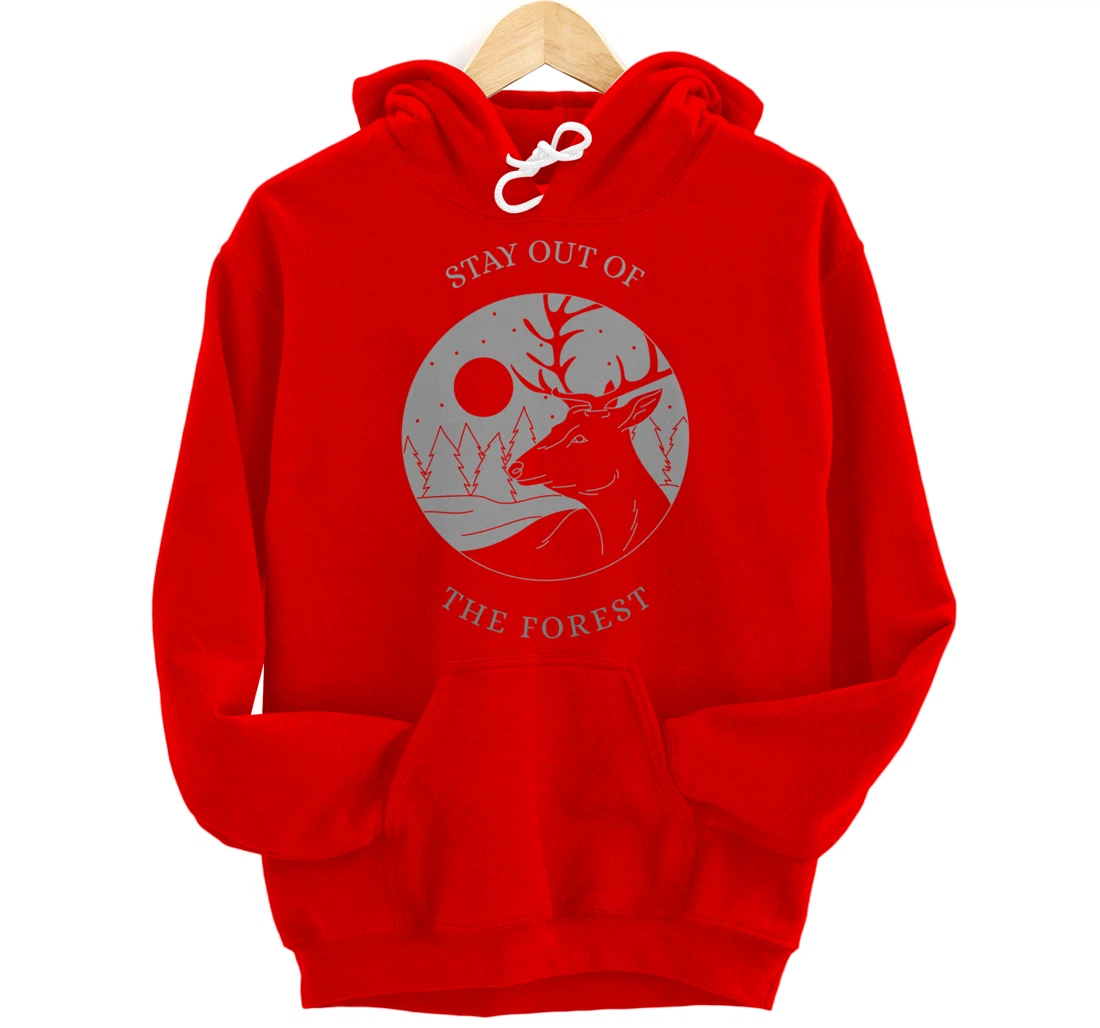 Stay Out Of The Forest SSDGM True Crime Women Pullover Hoodie