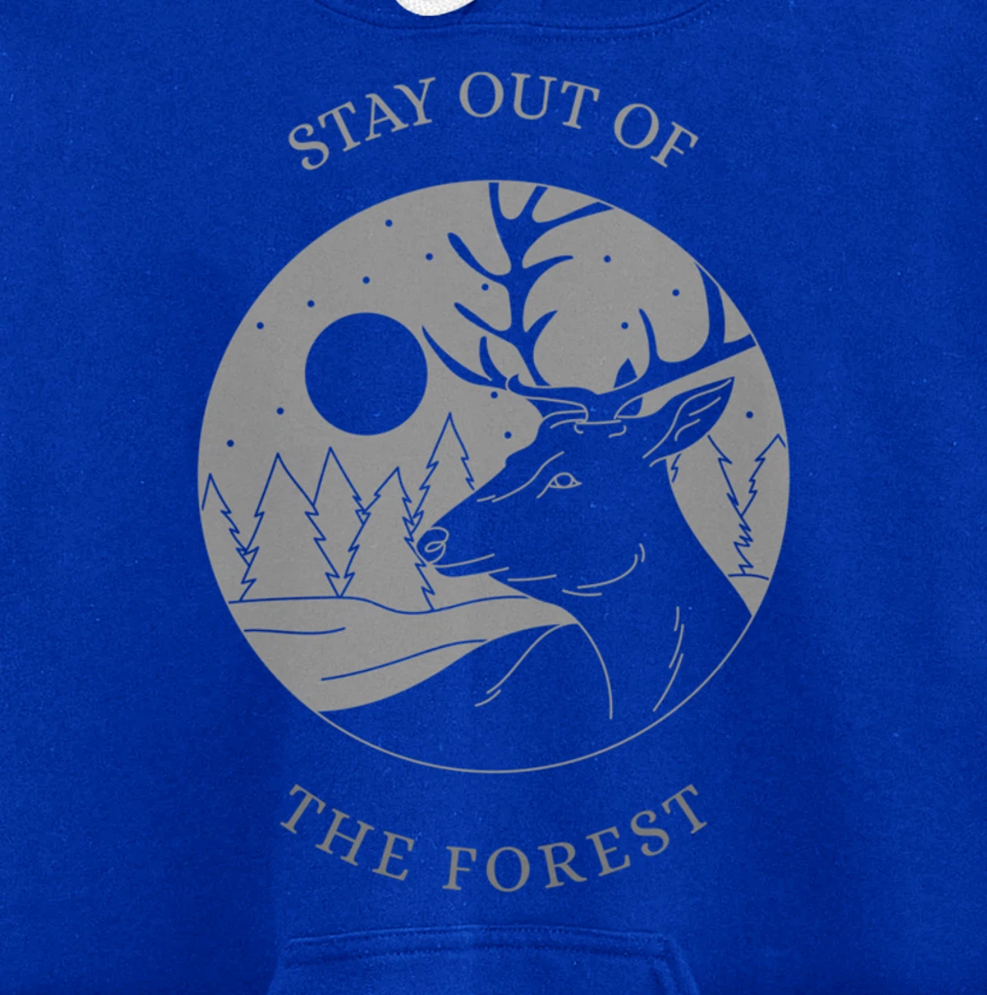 Stay Out Of The Forest SSDGM True Crime Women Pullover Hoodie