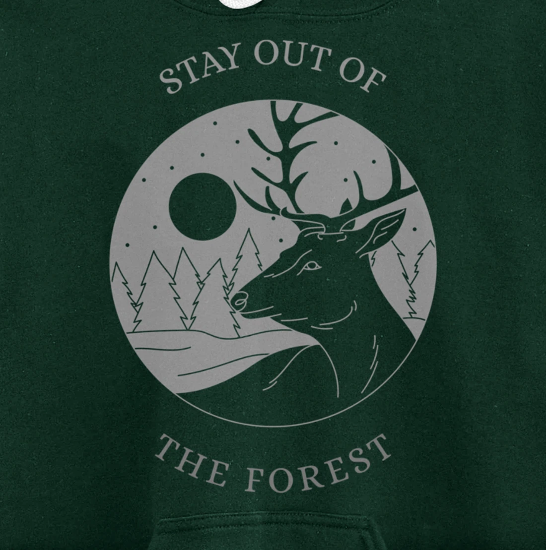Stay Out Of The Forest SSDGM True Crime Women Pullover Hoodie