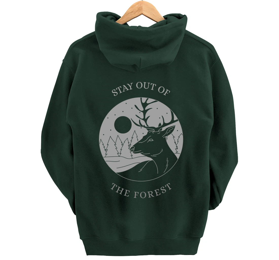 Stay Out Of The Forest SSDGM True Crime Women Pullover Hoodie