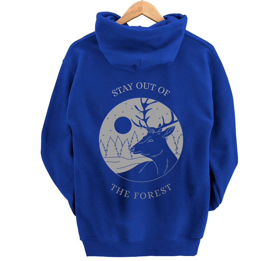 Stay Out Of The Forest SSDGM True Crime Women Pullover Hoodie