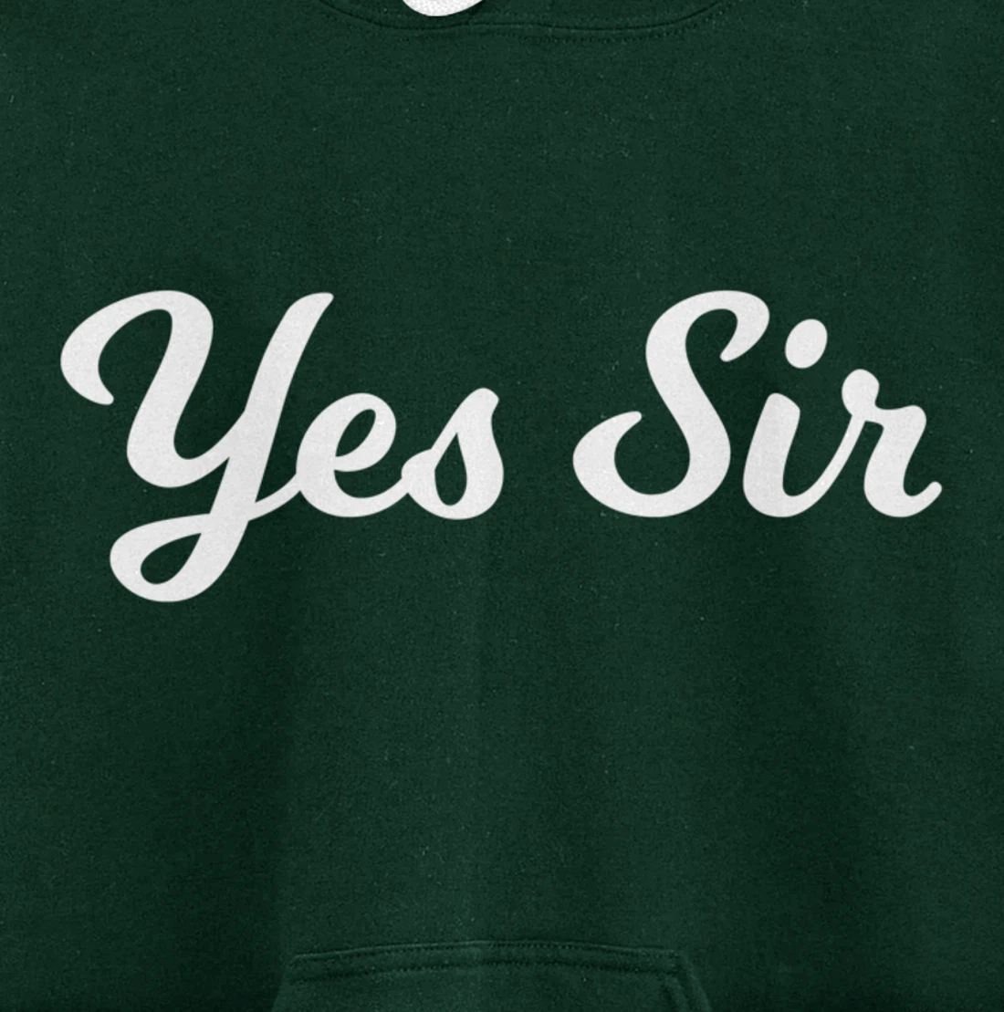 Fantasy Submissive Yes Sir Kinky Pullover Hoodie