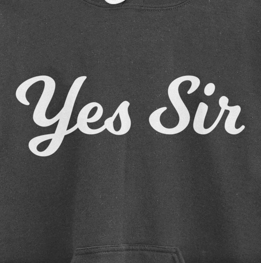 Fantasy Submissive Yes Sir Kinky Pullover Hoodie