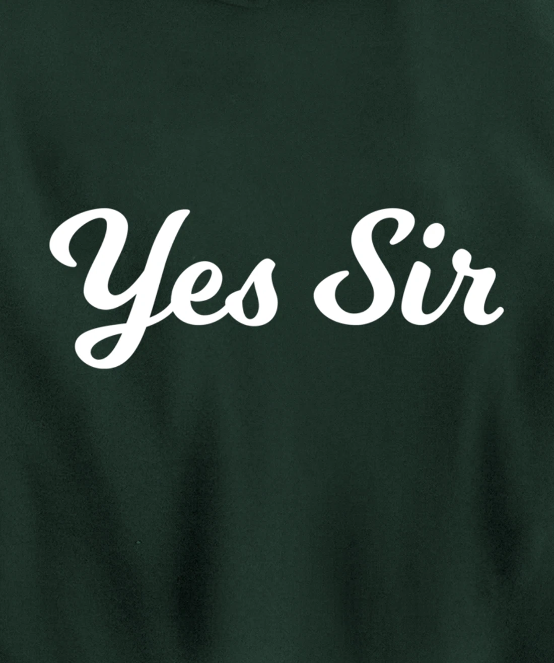 Fantasy Submissive Yes Sir Kinky Pullover Hoodie